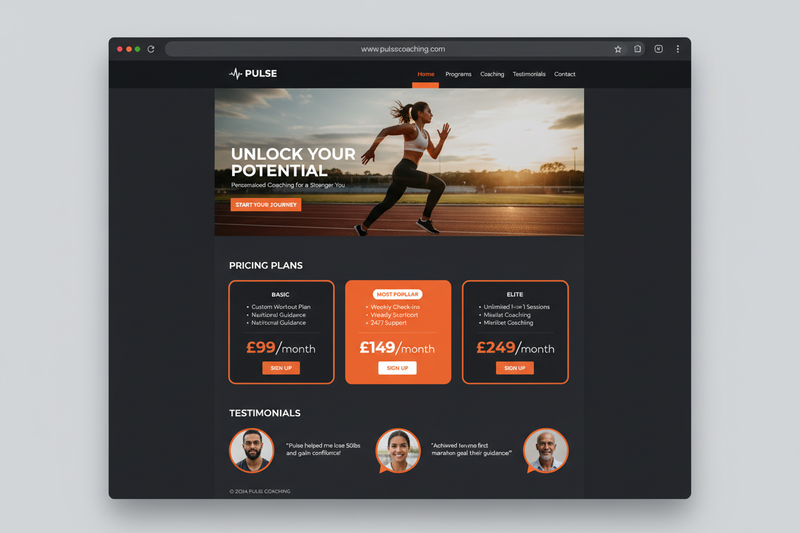 SaaS Landing Page